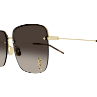 Saint Laurent Frau Asian Smart Fitting GOLD METALL SL 312 M Italien