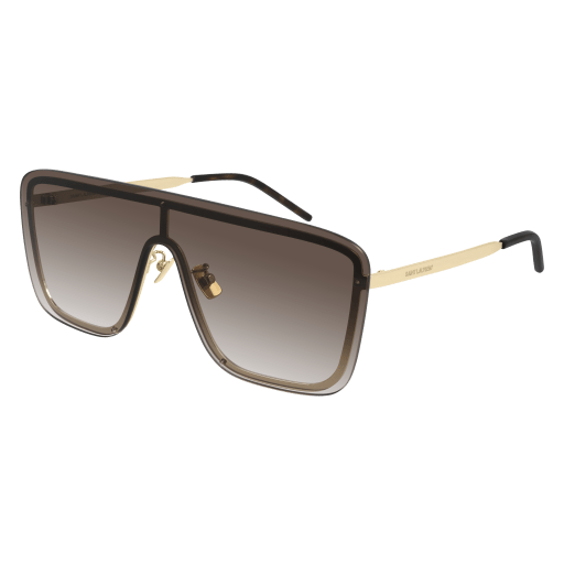 Saint Laurent Unisex Asian Smart Fitting GOLD METALL SL 364 MASK Italien