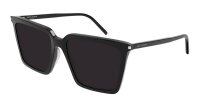 Saint Laurent Frau International SCHWARZ RECYCLED ACETATE...