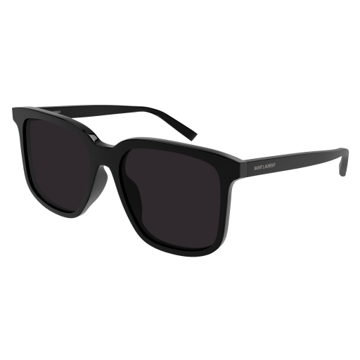 Saint Laurent Unisex Asian Smart Fitting SCHWARZ RECYCLED ACETATE SL 480 Italien