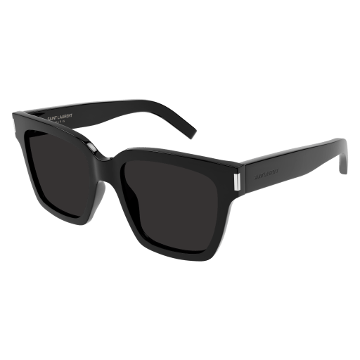 Saint Laurent Unisex International SCHWARZ RECYCLED ACETATE SL 507 Italien