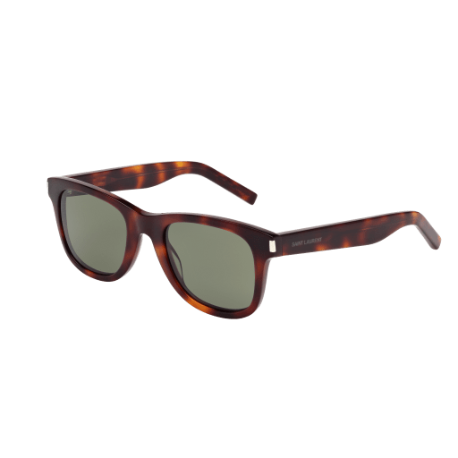 Saint Laurent Unisex International HAVANNA RECYCLED ACETATE SL 51 Italien