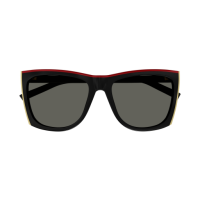 Saint Laurent Frau International SCHWARZ RECYCLED ACETATE...