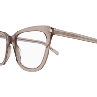 Saint Laurent Frau International BRAUN RECYCLED ACETATE SL 548 SLIM OPT Italien