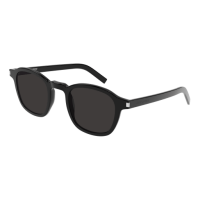 Saint Laurent Mann International SCHWARZ RECYCLED ACETATE...