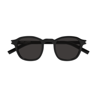 Saint Laurent Mann International SCHWARZ RECYCLED ACETATE...