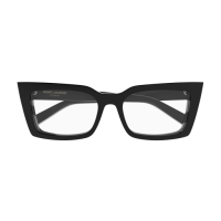 Saint Laurent Frau International SCHWARZ RECYCLED ACETATE...