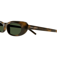 Saint Laurent Frau International HAVANNA RECYCLED ACETATE SL 557 SHADE Italien