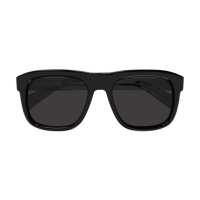 Saint Laurent Mann International SCHWARZ RECYCLED ACETATE...