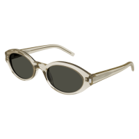 Saint Laurent Frau International BEIGE RECYCLED ACETATE...