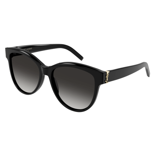 Saint Laurent Frau International SCHWARZ RECYCLED ACETATE SL M107 Italien