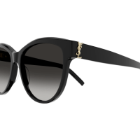 Saint Laurent Frau International SCHWARZ RECYCLED ACETATE SL M107 Italien