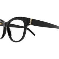 Saint Laurent Frau International SCHWARZ RECYCLED ACETATE SL M108 Italien