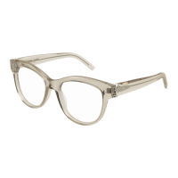 Saint Laurent Frau International BEIGE RECYCLED ACETATE...