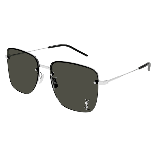 Saint Laurent Frau Asian Smart Fitting SILBER METALL SL 312 M Italien